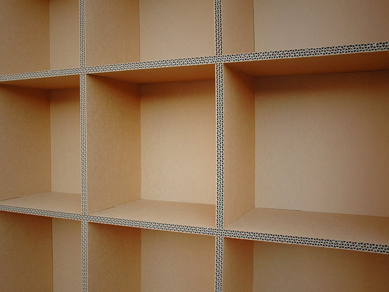 muebles de cartón ondulado